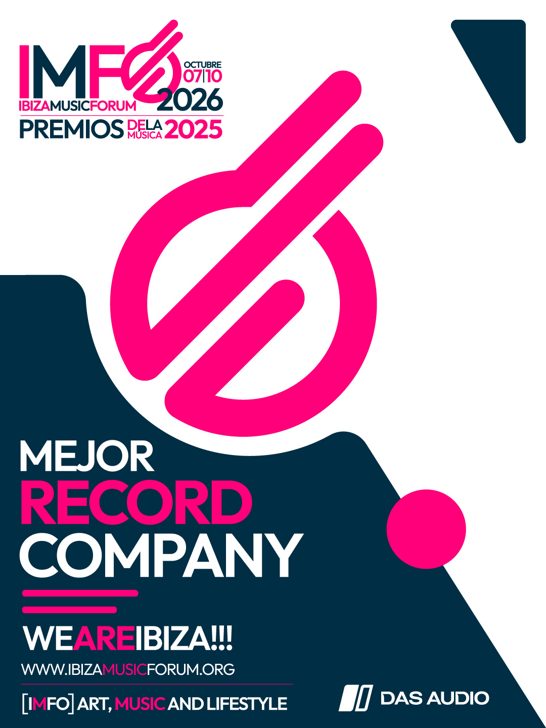 Premio a la mejor Record Company nacional e internacional